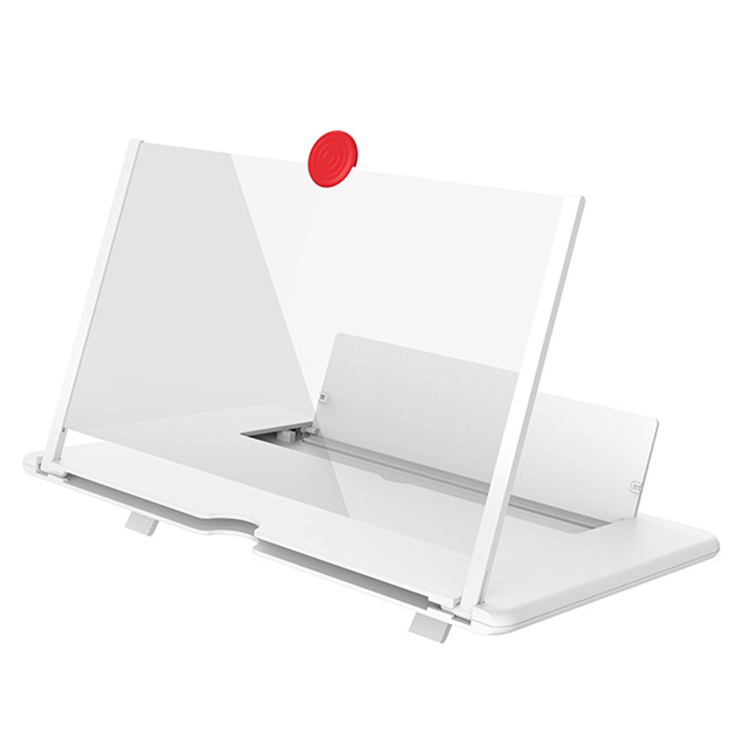 HD certified mobile screen amplifier, magnifies the image 3 times while maintaining 1080P HD