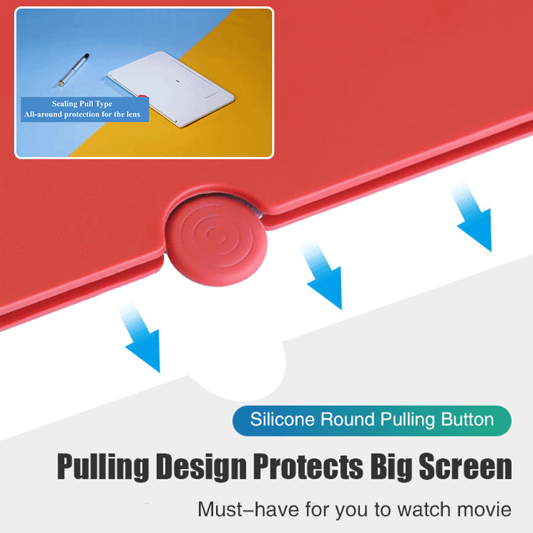 HD certified mobile screen amplifier, magnifies the image 3 times while maintaining 1080P HD