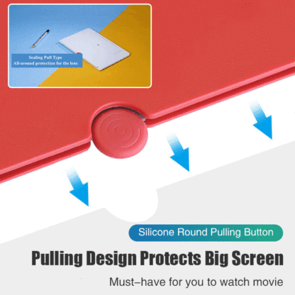 HD certified mobile screen amplifier, magnifies the image 3 times while maintaining 1080P HD