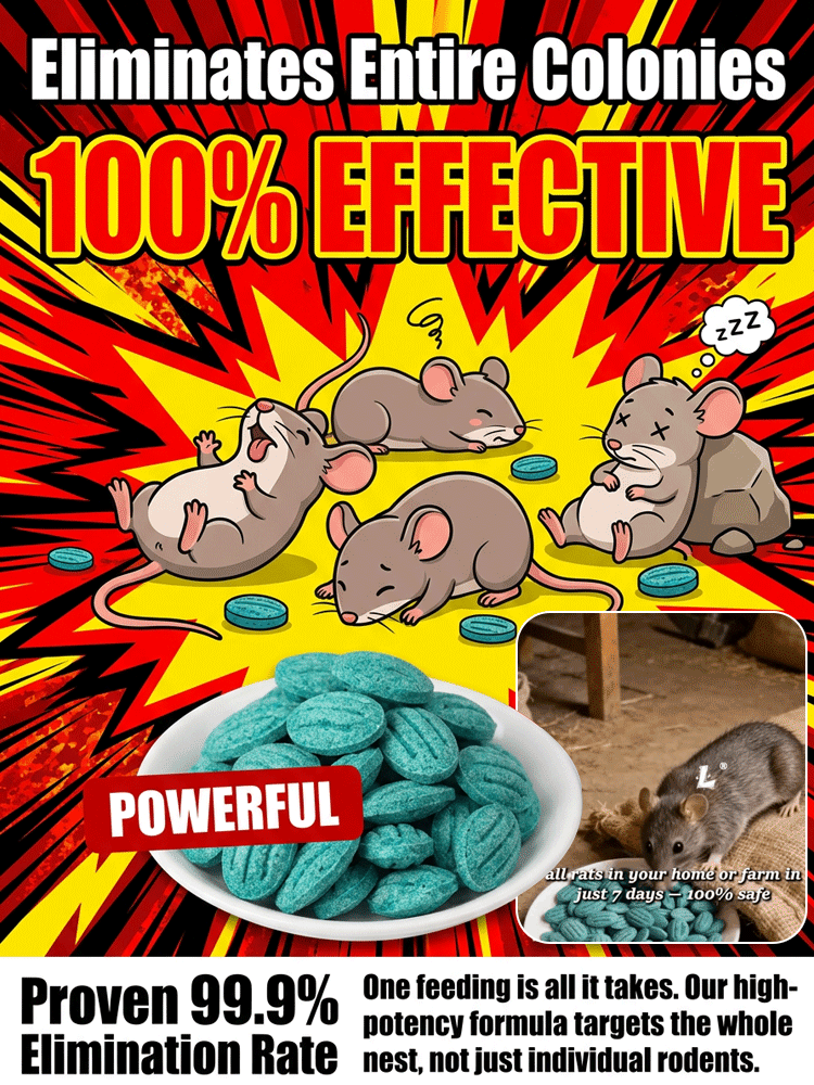 Rodent Repellent & Killer ✨ Ultra-Effective Mouse Rat Eradicator Safe for Home Pets Kids