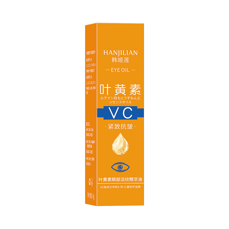 Eye oil serum against wrinkles and fine lines