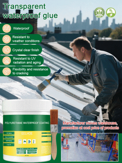 The German Technical University developed an exterior coating for waterproofing warships. It has just been launched in California and has sold more than 300,000 units. 98.9% of the reviews are positive.