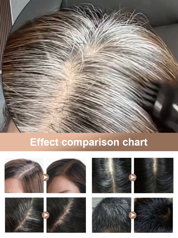 [Sweat-proof and waterproof] Hair styling stick with tooth comb that does not hurt the scalp