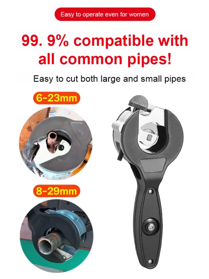 [Can be used in narrow spaces] Ratchet pipe cutter，10-year warranty