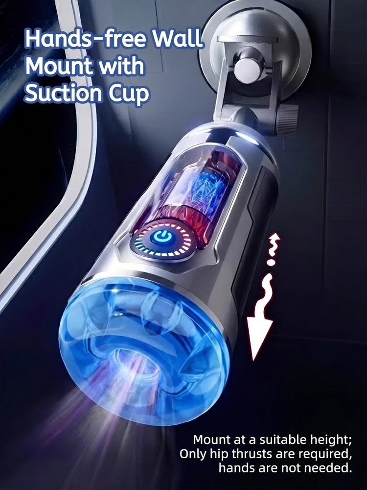 🔥 Realistic Skin-Feel Masturbator | 20 Modes + Heating + 3D Suction | Body-Safe TPE