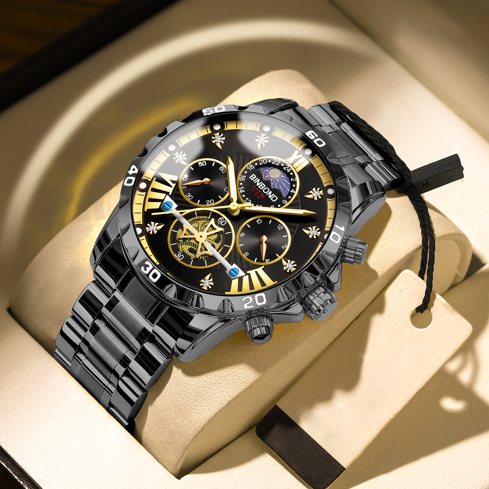 High-end tourbillon watches are a symbol of a man's nobility.