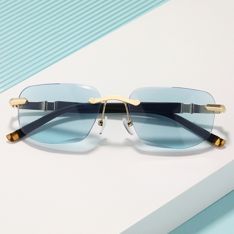 Diamond Cut Edge Rimless Presbyopia