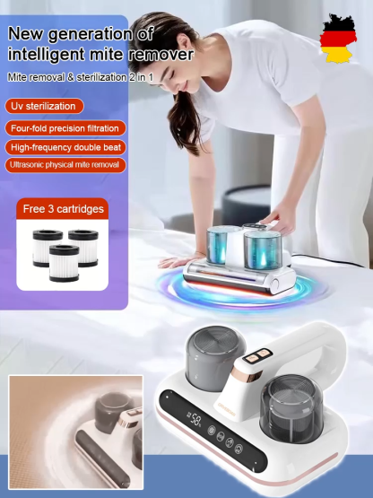 Household UV mite removal and sterilization equipment, with a mite removal and sterilization efficiency of up to 99%, also suitable for vacuuming. 10-year warranty, free replacement.