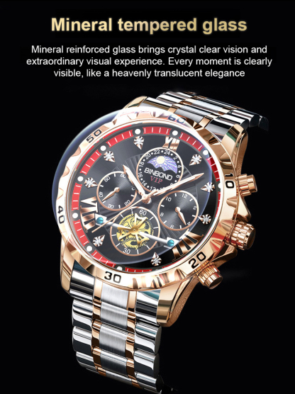High-end tourbillon watches are a symbol of a man's nobility.