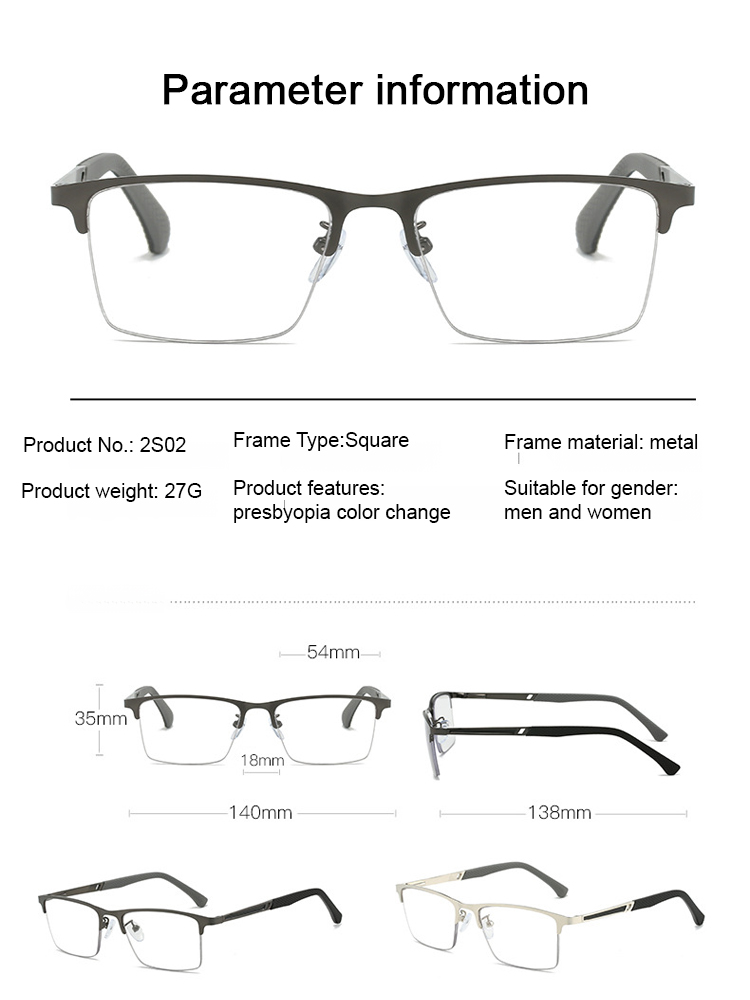 [Free Trial] Smart varifocal anti-blue light glasses, developed by Harvard University Media Lab and NASA engineers, with a diopter range from -7 to +7 to enjoy clear near and far vision [no optometry required]