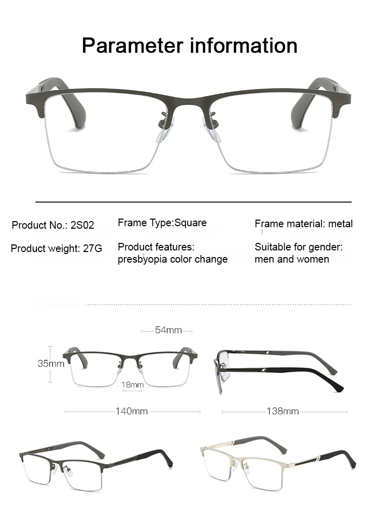[Free Trial] Smart varifocal anti-blue light glasses, developed by Harvard University Media Lab and NASA engineers, with a diopter range from -7 to +7 to enjoy clear near and far vision [no optometry required]