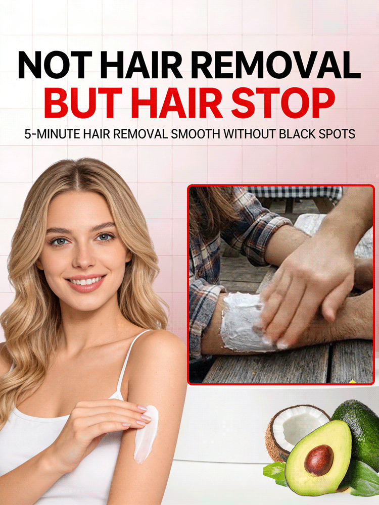 [Painless Hair Removal] Plant Extract Coconut Oil Hair Removal Cream