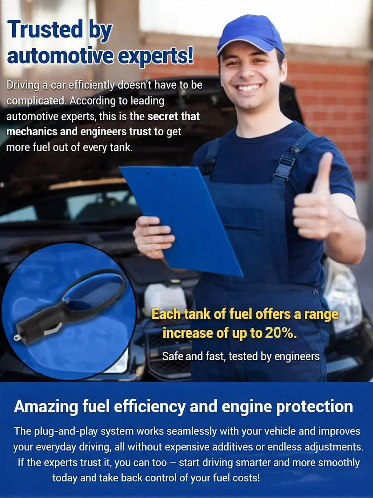 【NEOSOCKET Car Fuel Saver】Upgrade Your Car’s Fuel Efficiency in 3 Seconds. No Mechanics. No Tools