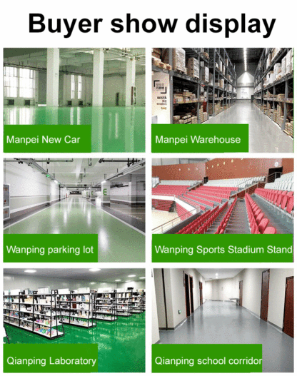 The new floor coating imported from Germany is colorless, odorless, environmentally friendly, harmless to health, waterproof and anti-fouling, with excellent pressure resistance and wear resistance, and can be used for up to 30 years.