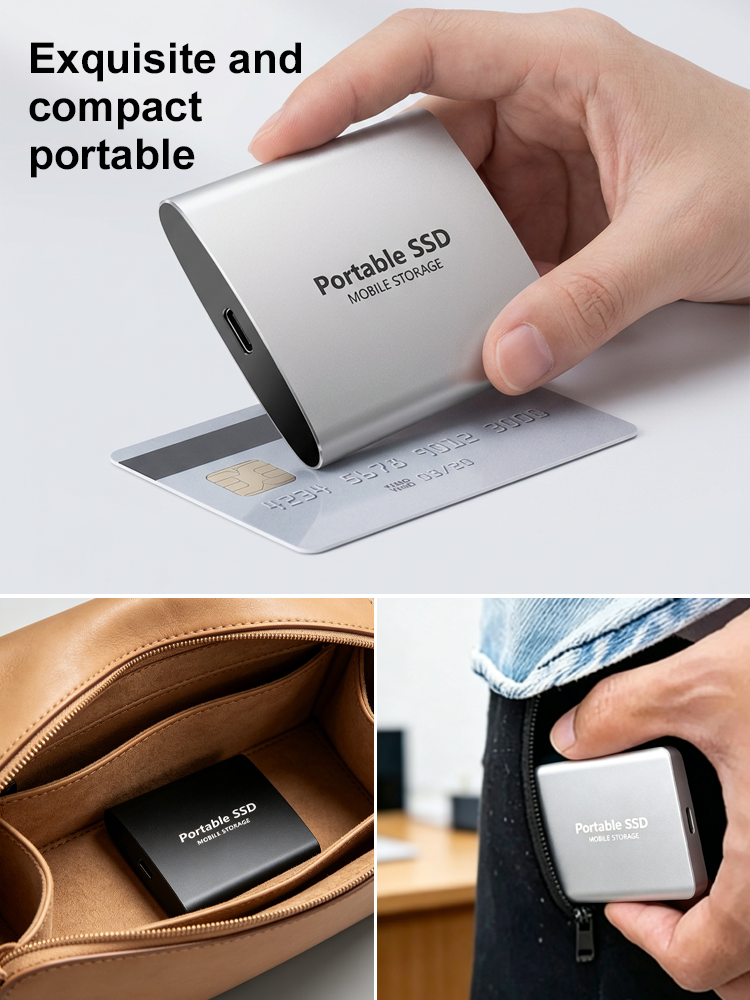 16TB Portable SSD ✨ 2GB/s IP65 Waterproof 256-bit AES Encryption