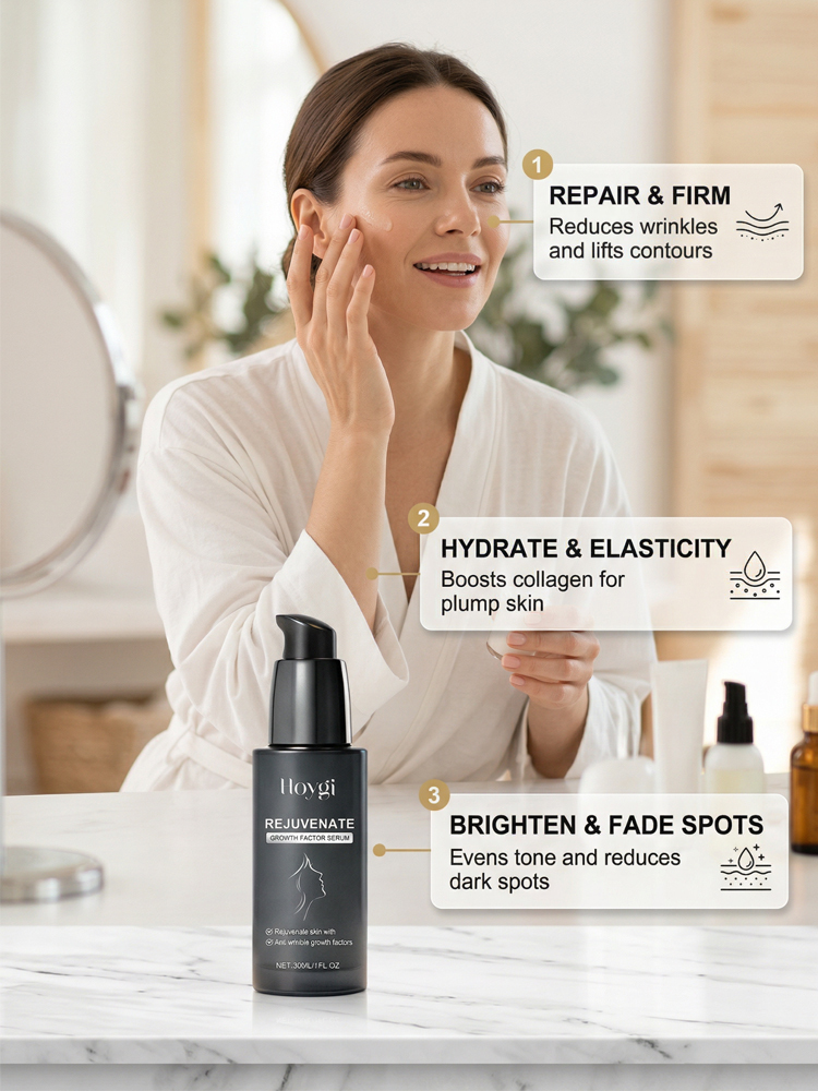 Growth Factor Anti-Wrinkle Brightening Cream | All Skin Types | 50% Off Only $37 + Free Shipping