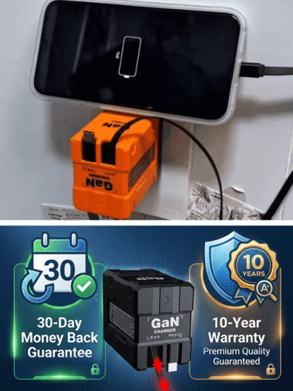 【With Retractable Charging Cable】120W Super Fast Charging Charger