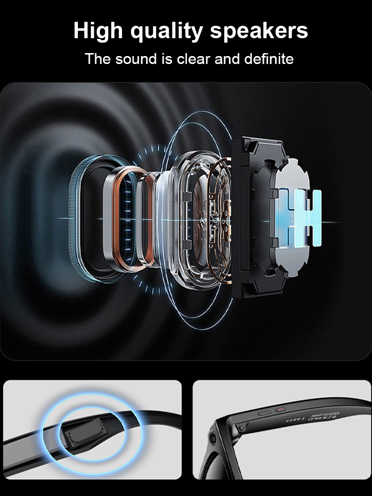 Multi-functional AI Glasses: Photo, Translation, and Music