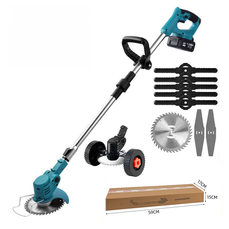 Foldable Cordless Weed Trimmer 🌿 288VF Lithium German Craftsmanship Lightweight