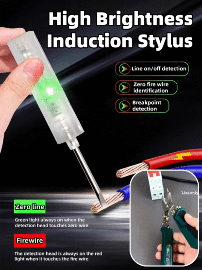 German-made multi-functional electrician's pliers, combining electrical measurement, wire cutting, wire stranding, screw cutting, and other functions.