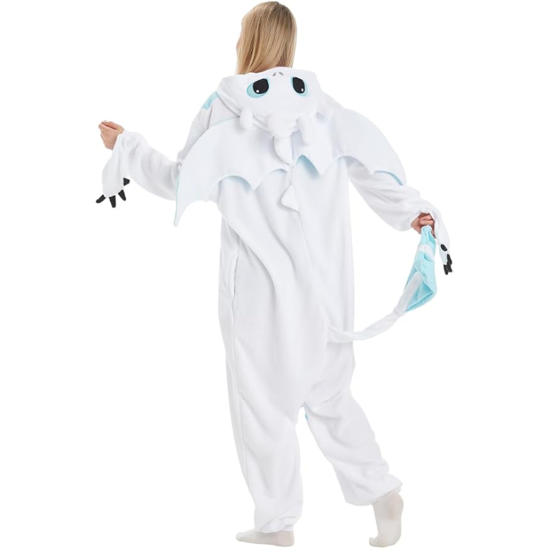 Unisex Adult Onesie Dragon Animal Pajamas,Halloween Cosplay Costumes,Cartoon Costumes Party Wear