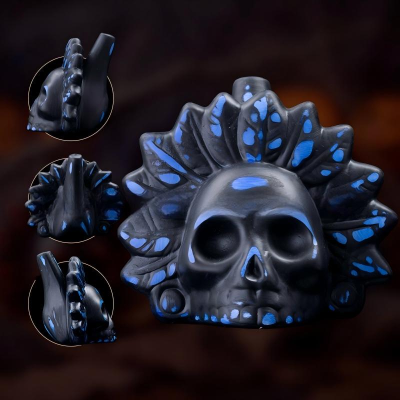 Aztec Death Whistle 125+ Decibels Loud Screaming Whistle with Authentic Human Scream Sound