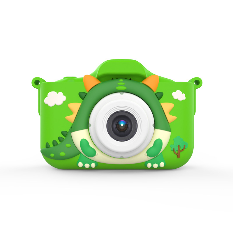 Kids Rechargeable Digital Camera with Rechargeable Battery, Selfie Mode, HD Video Recording, Cute Silicone Case