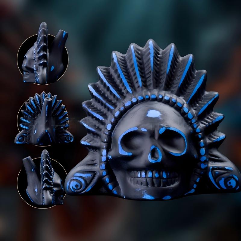 Aztec Death Whistle 125+ Decibels Loud Screaming Whistle with Authentic Human Scream Sound