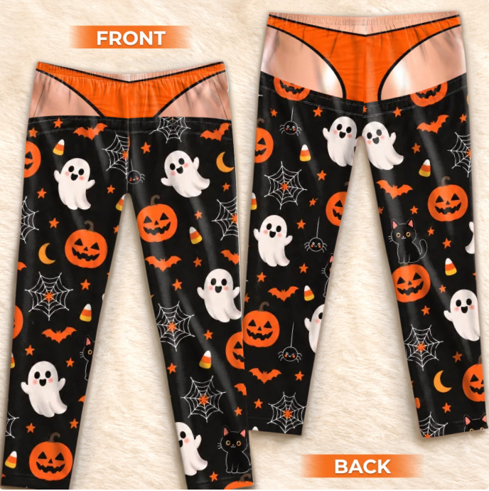 Fleece Plaid Print Pajama Pants—A Fun Halloween Gift for Her
