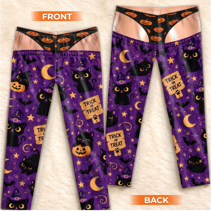 Fleece Plaid Print Pajama Pants—A Fun Halloween Gift for Her