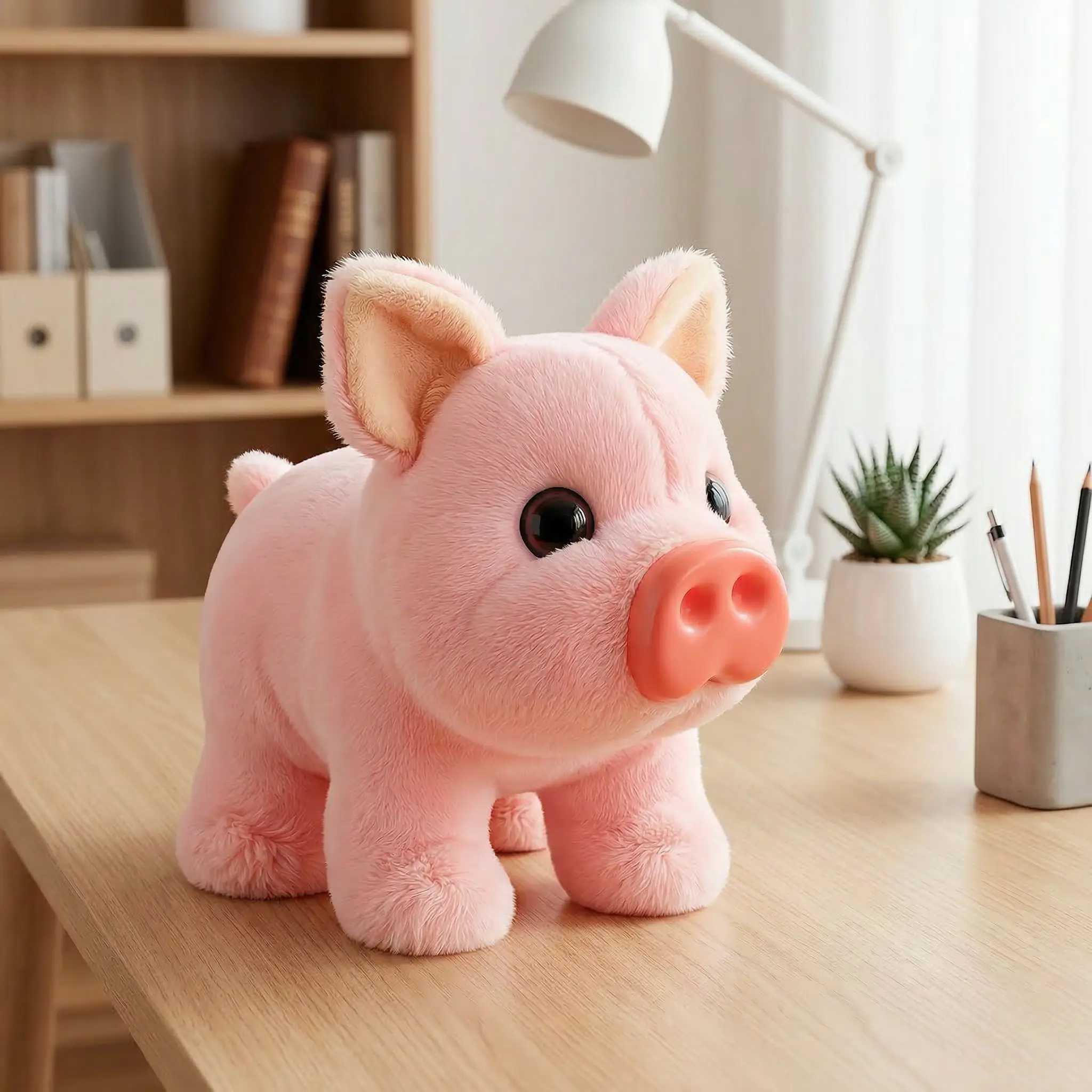 Electric Plush Cute Piglet Realistic Vocalisation Electronic Pet Toy Deals for You Days