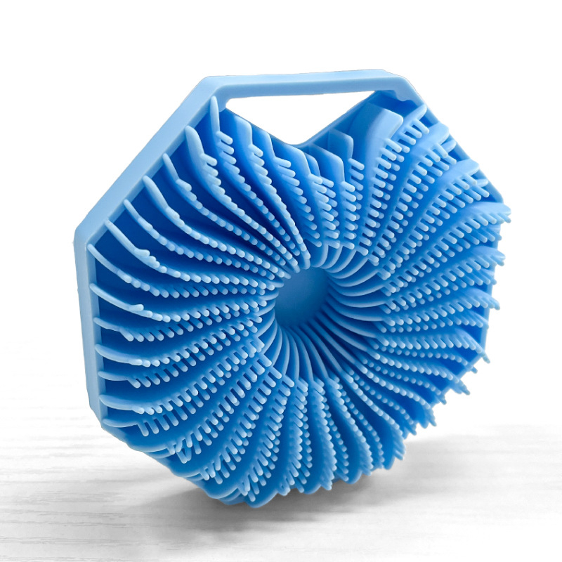 Body Scrubber – Antimicrobial Silicone Shower Brush for Sensitive Skin & Body Breakouts | Exfoliating Body Cleanser for Dead Skin Removal, Deep Clean, Oily Skin, Smooth Skin, Shower Tool for Men & Women