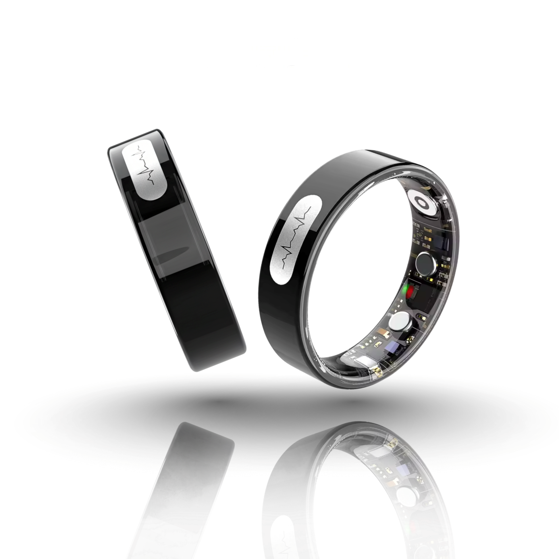 Glucose Smart Ring With  ECG & BP