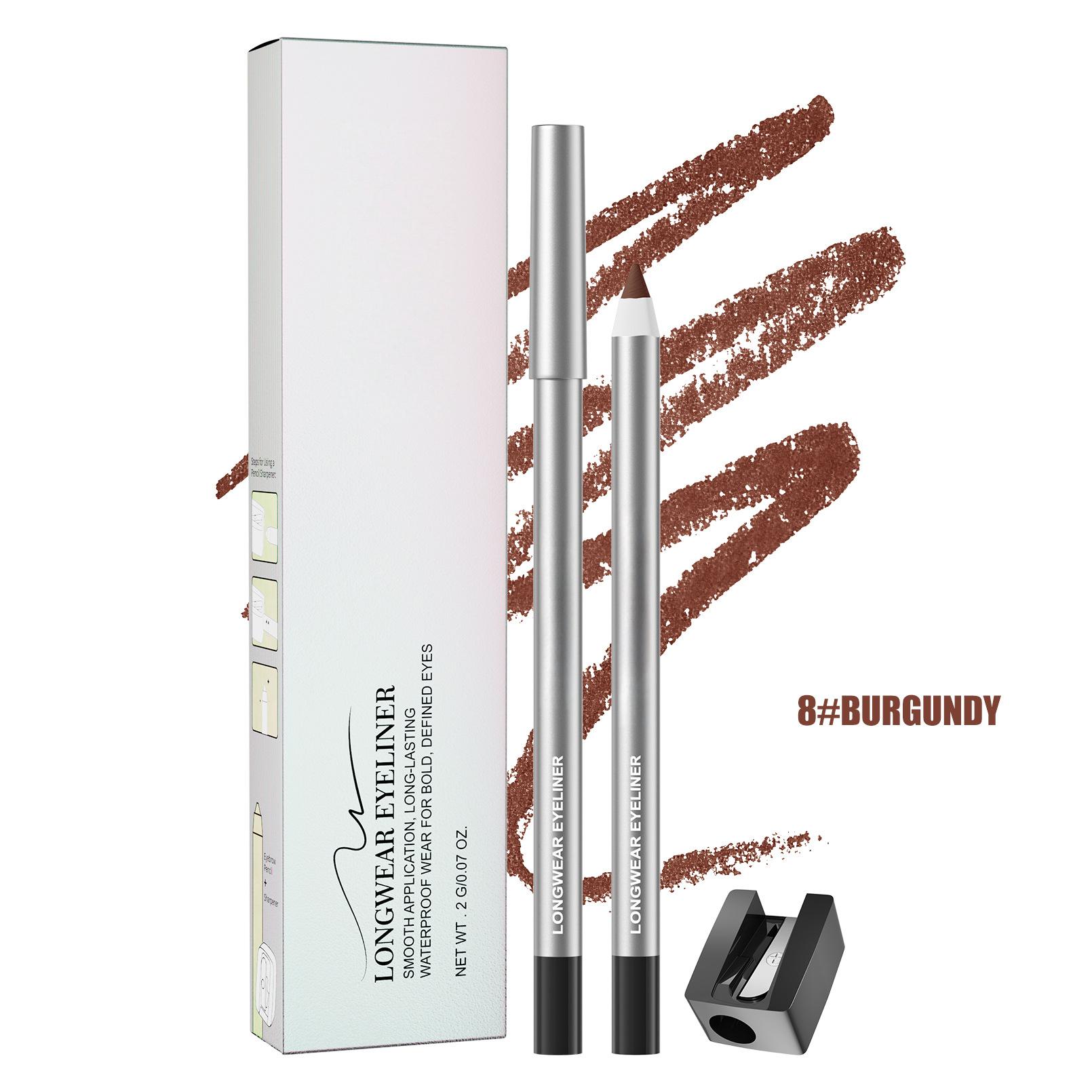 Waterproof Gel Eyeliner Pencil – 24-Hour Long-Lasting, Smudge-Proof Colored Gel Eyeliner
