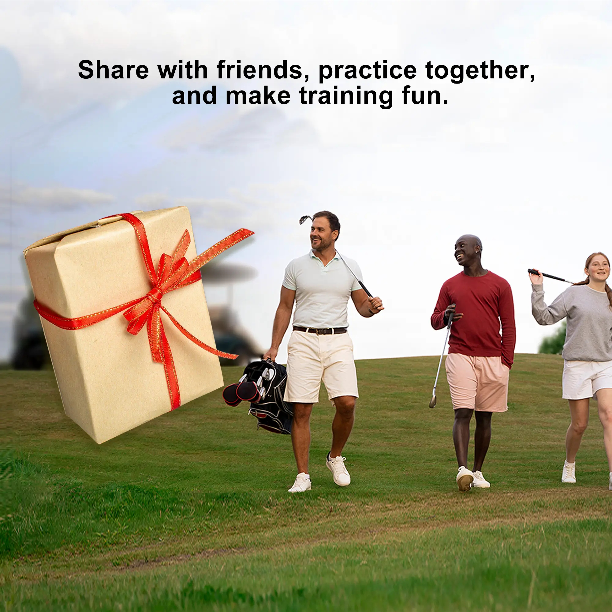Golf Impact Tape, Golf Impact Sticker, Golf Ball Tracker, Self-Teaching Sweet Spot and Consistency Analysis, Golf Gift