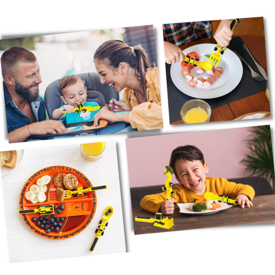 Plate and Utensils Set
