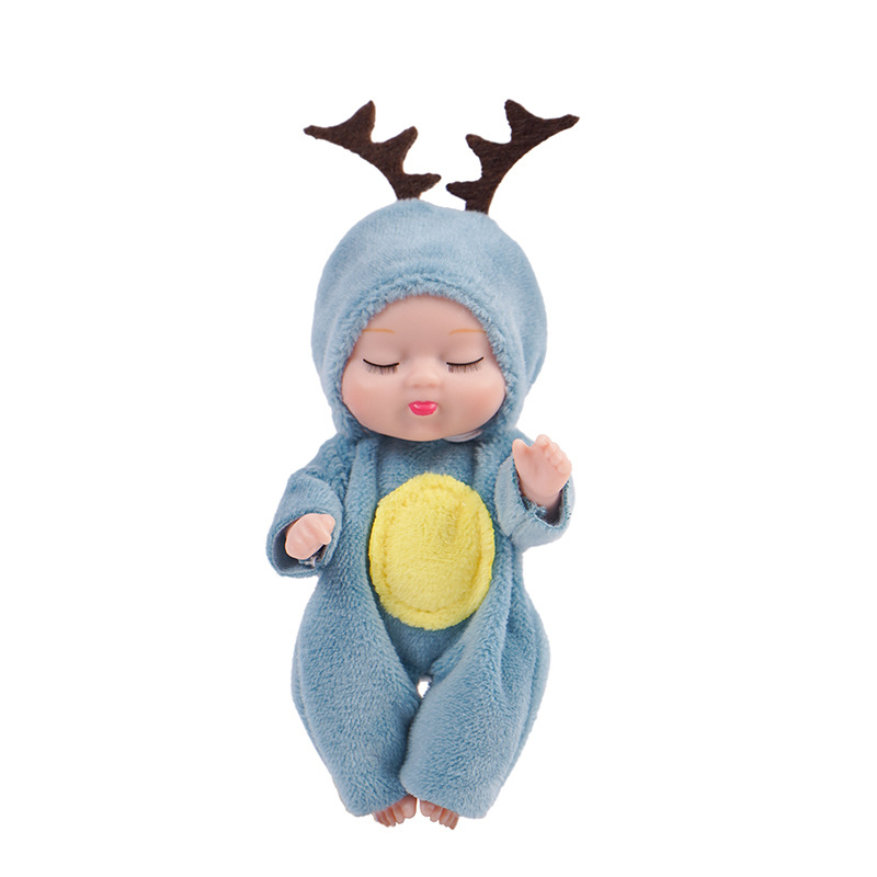 4.3-inch Fairy Princess Doll Set—a lifelike newborn-style doll; an exquisite, stylish toy perfect for playtime and role-playing.