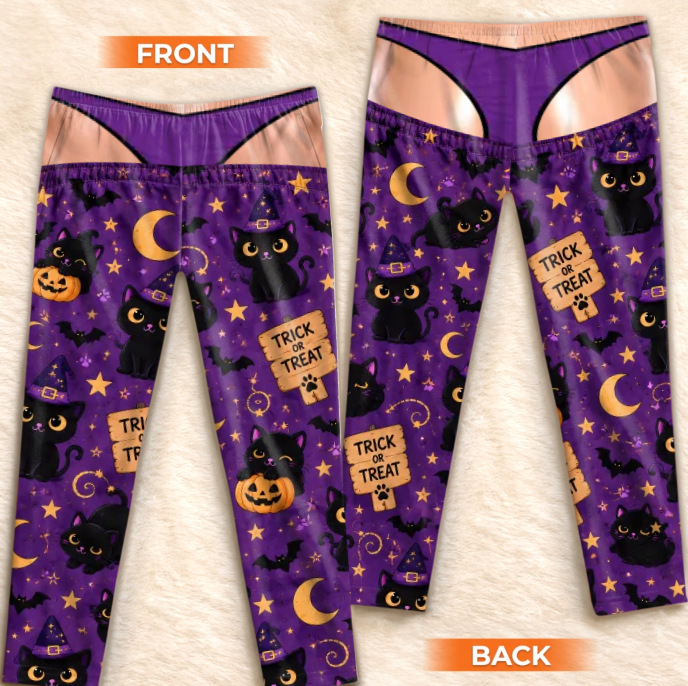 Fleece Plaid Print Pajama Pants—A Fun Halloween Gift for Her