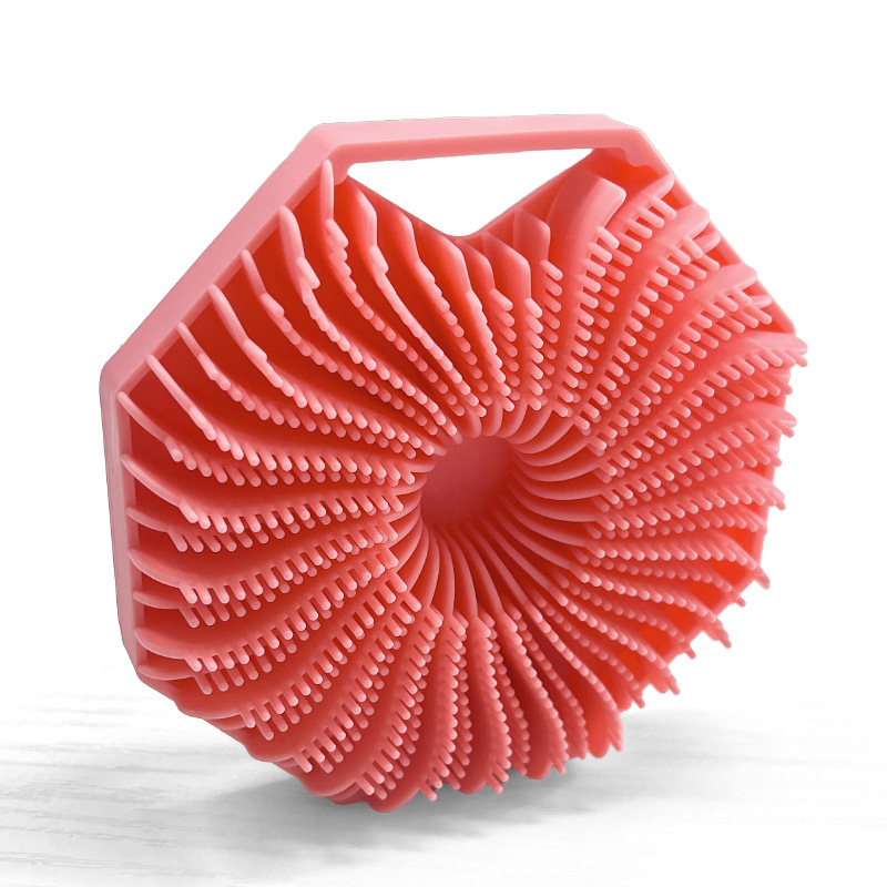 Body Scrubber – Antimicrobial Silicone Shower Brush for Sensitive Skin & Body Breakouts | Exfoliating Body Cleanser for Dead Skin Removal, Deep Clean, Oily Skin, Smooth Skin, Shower Tool for Men & Women