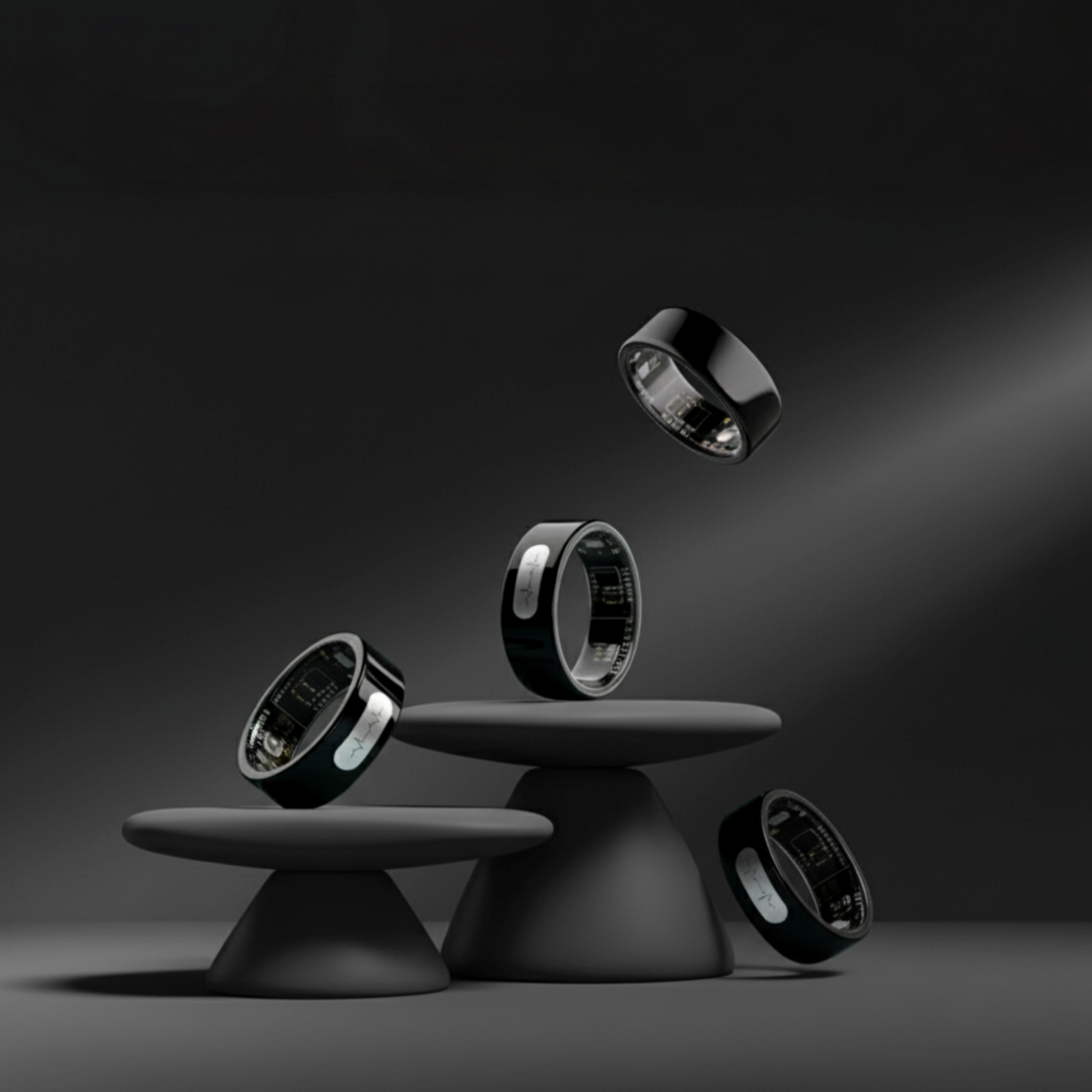 Glucose Smart Ring With  ECG & BP