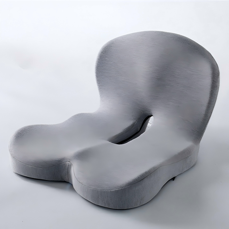 Non-Slip Memory Foam Back Support Cushion - Easy Care