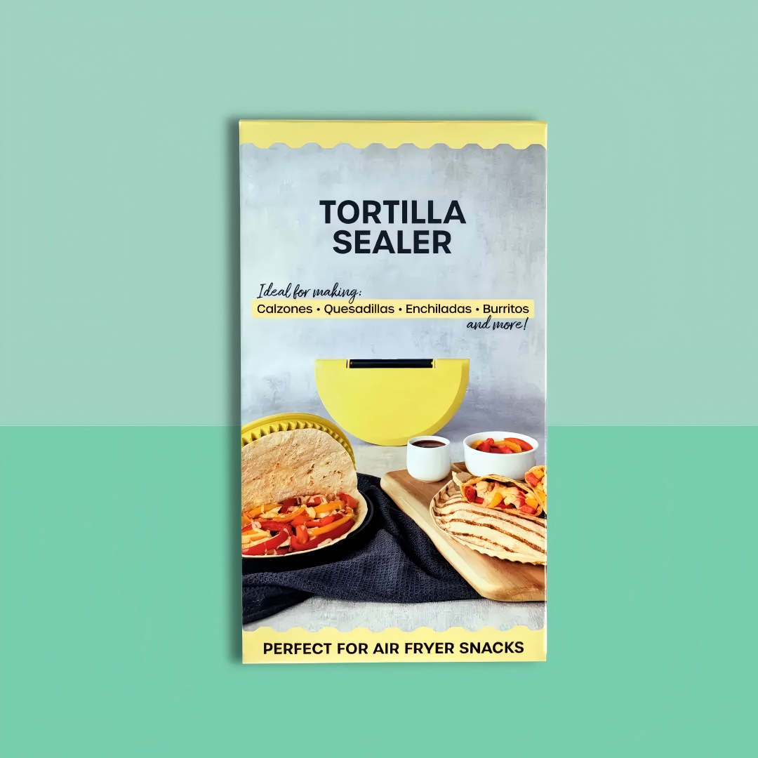 Large Tortilla Sealer for Mess-Free Cooking