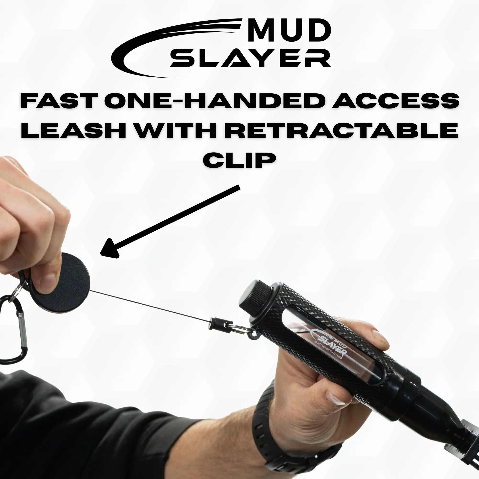 Golf Club Cleaning Brush that Sprays a Fine Mist, Leak-Proof Viewing Window, Retractable Clip, Dual Bristle Head, Ergonomic Handle Golf Bag Golf Accessory golf accessories