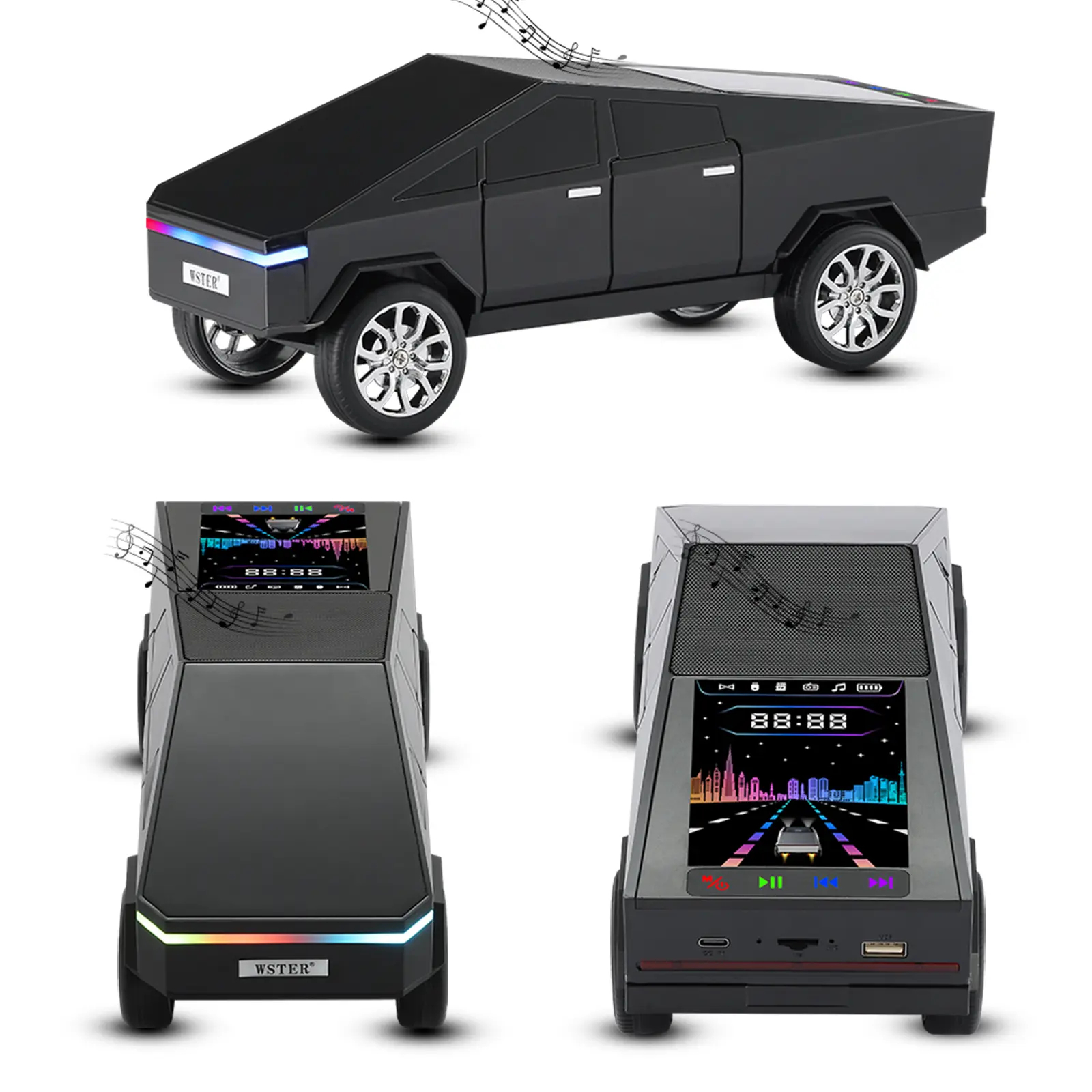 Bluetooth Pickup Truck Speaker - Vintage Style