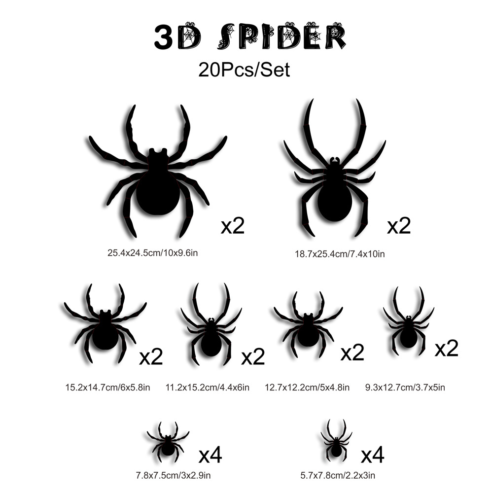 3D Bat Light LED Decorations,Halloween Spooky Ornaments, Bendable Wall Stickers with Smooth Bubble-Free Application, Easy Install Battery Powered Glowing Decor, Non-Remote Indoor Decor for Home, Party, Window, Door, Festival