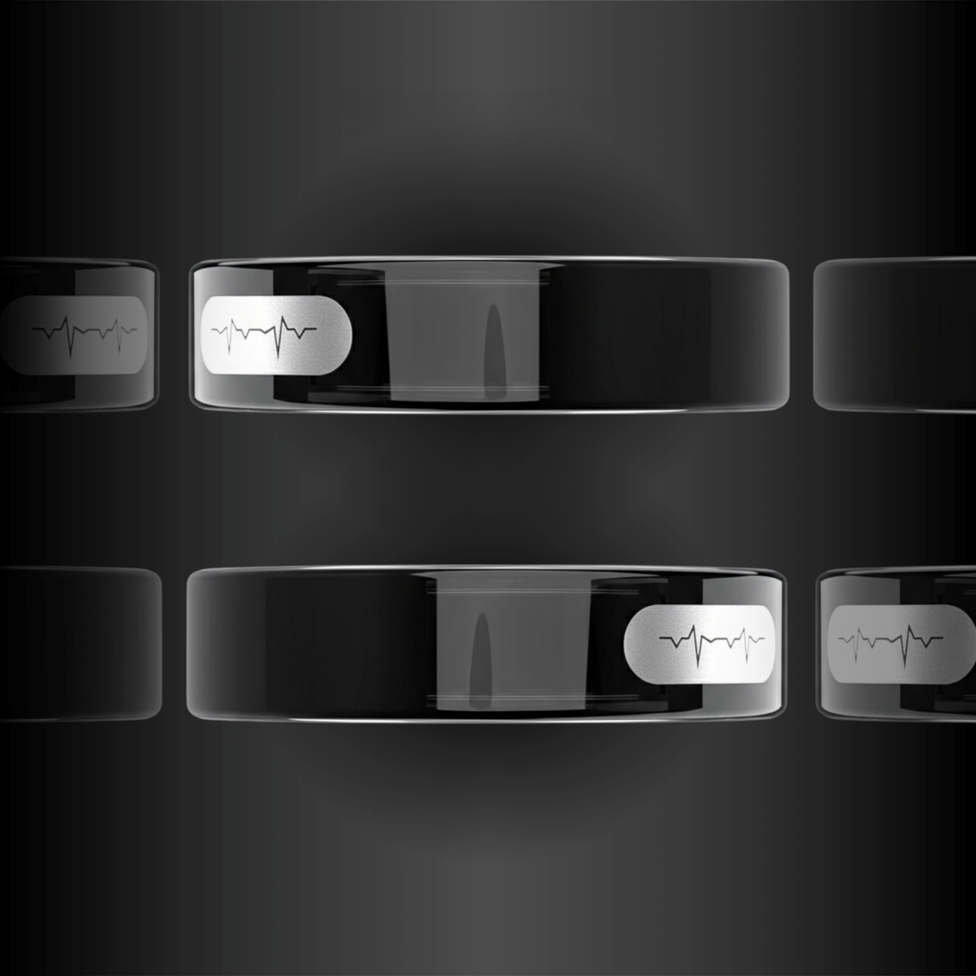 Glucose Smart Ring With  ECG & BP