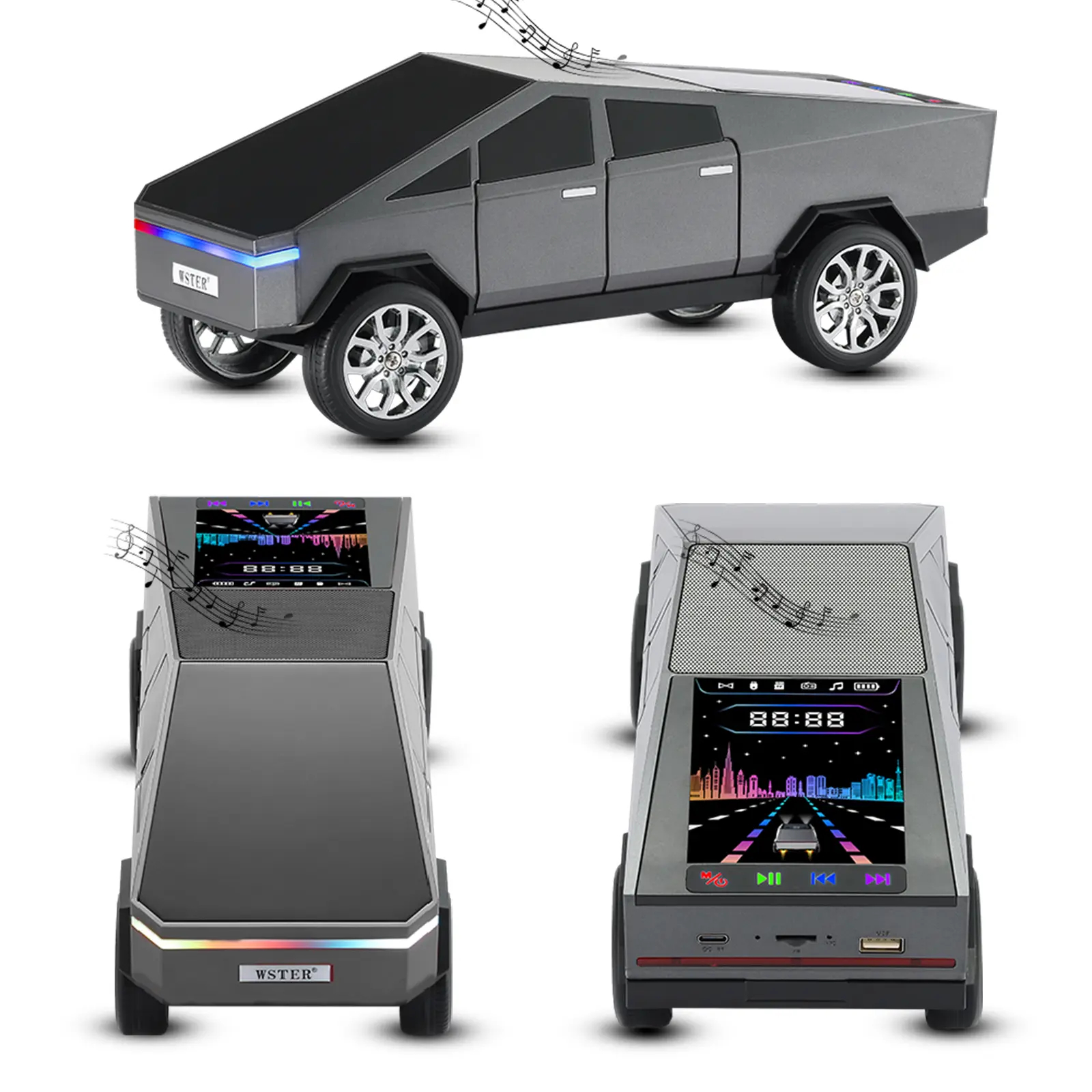 Bluetooth Pickup Truck Speaker - Vintage Style