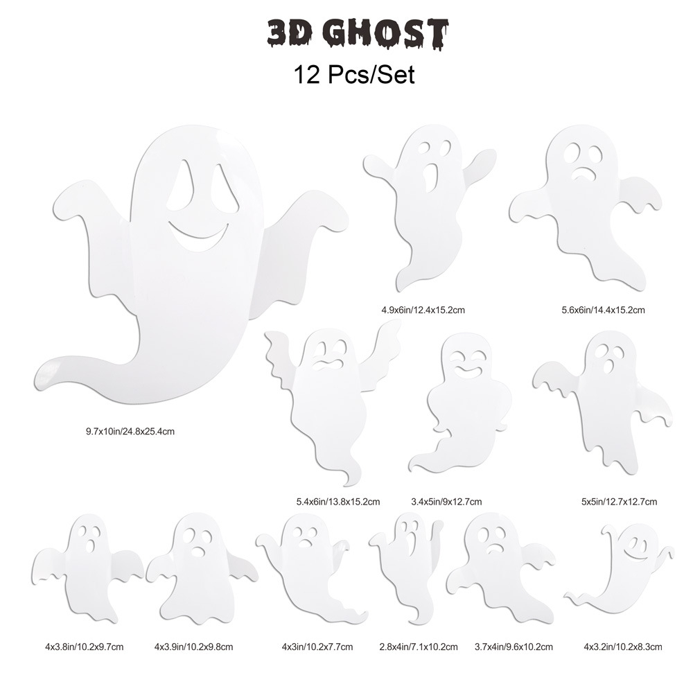 3D Bat Light LED Decorations,Halloween Spooky Ornaments, Bendable Wall Stickers with Smooth Bubble-Free Application, Easy Install Battery Powered Glowing Decor, Non-Remote Indoor Decor for Home, Party, Window, Door, Festival