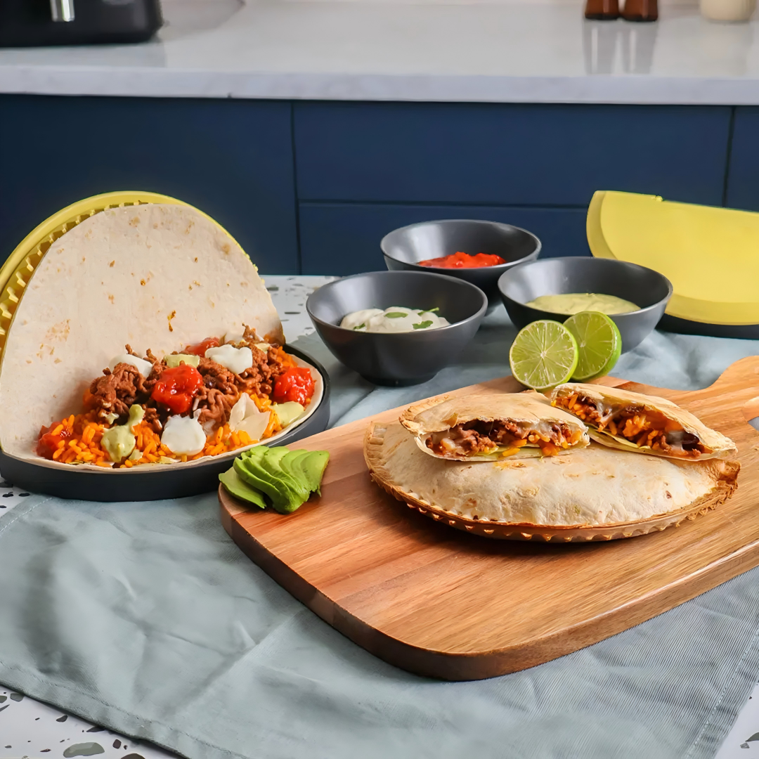 Large Tortilla Sealer for Mess-Free Cooking