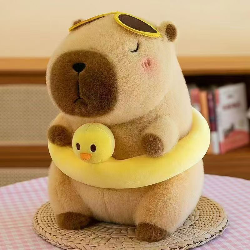 Capybara Plush Toy, Cute Simulation Capybara Stuffed Toy